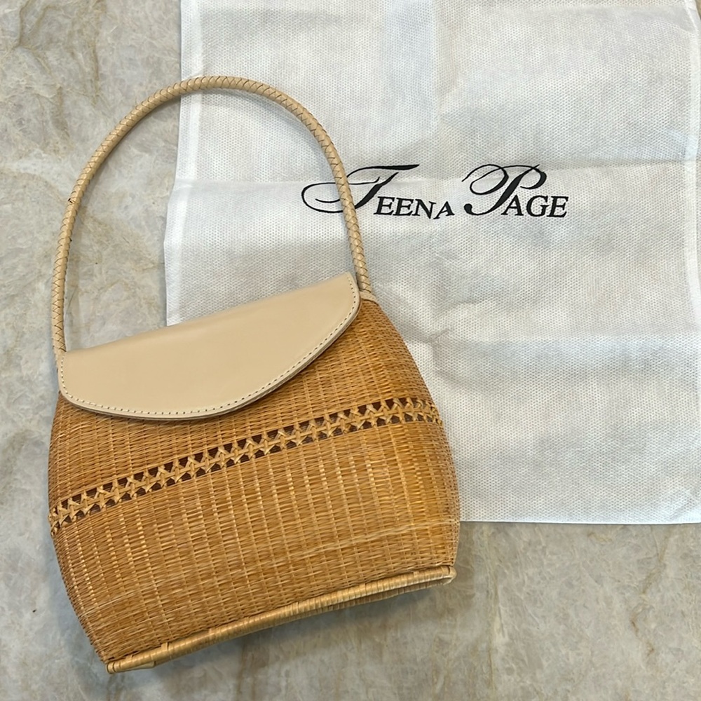 Teena Page woven bag purse